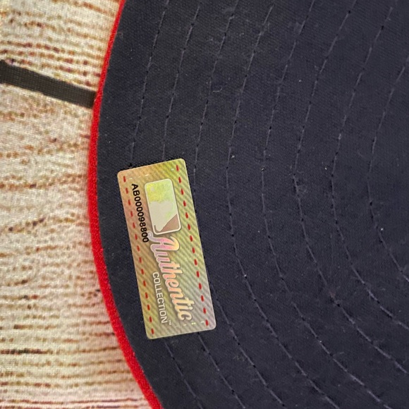 Arizona Diamondbacks- Red White and Blue Logo Fitted Size 8 - Picture 8 of 8